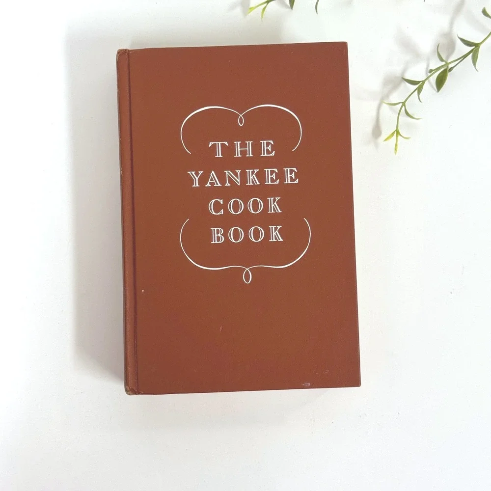 The Yankee Cook Book Imogene Wolcott 1963 New England Recipes Vintage Hardcover